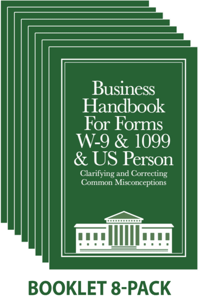 Business W-9 Handbook 8-pack